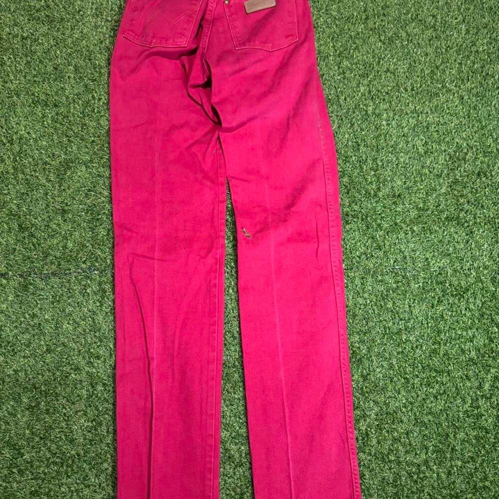 Wrangler pink cotton pants size